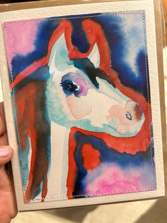 A2 watercolor card
